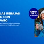 Cupón Mercado Pago: Rebajas de 10% de descuento en tiendas participantes