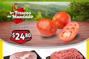 Ofertas Soriana Mercado frutas y verduras del 14 al 16 de enero 2025