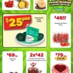 Bodega Aurrerá Tianguis de frutas y verduras Precio Bodega al 13 de febrero 2025