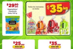 Ofertas Bodega Aurrerá Tianguis de frutas y verduras al 6 de febrero 2025