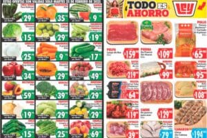 Ofertas Casa Ley frutas y verduras 25 y 26 de febrero de 2025