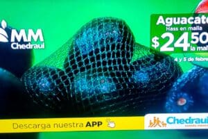 Ofertas Chedraui frutas y verduras 4 y 5 de febrero 2025