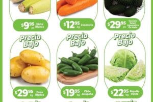 Ofertas HEB frutas y verduras del 18 al 24 de febrero 2025