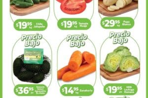 Ofertas HEB frutas y verduras del 4 al 10 de febrero 2025