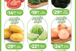 Ofertas HEB frutas y verduras del 25 de febrero al 3 de Marzo 2025