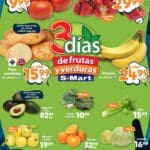 Folleto S-Mart frutas y verduras del 25 al 27 de febrero 2025