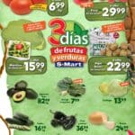 Ofertas S-Mart frutas y verduras del 4 al 6 de marzo 2025