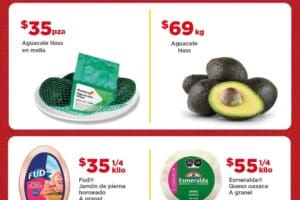 Ofertas Bodega Aurrerá Tianguis de frutas y verduras al 17 de abril 2025