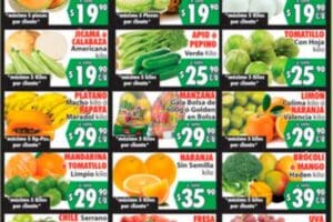 Ofertas Casa Ley Frutas y verduras 8 y 9 de abril 2025