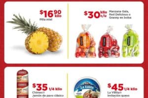 Ofertas Bodega Aurrerá Tianguis de frutas y verduras al 10 de abril 2025