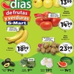 Ofertas S-Mart frutas y verduras del 22 al 24 de abril 2025