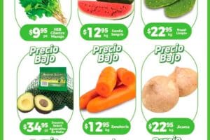 Ofertas HEB frutas y verduras del 15 al 21 de abril 2025