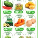Ofertas HEB frutas y verduras del 22 al 28 de abril 2025