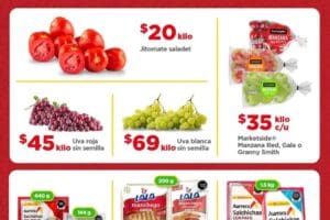 Ofertas Bodega Aurrera Tianguis de frutas y verduras al 17 de julio 2025