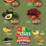 Ofertas S-Mart frutas y verduras del 8 al 10 de julio 2025 2 smart frutas verduras 080725