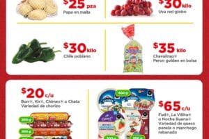Ofertas Bodega Aurrera Tianguis de frutas y verduras al 18 de septiembre 2025