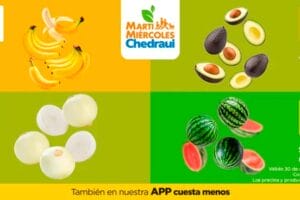 Ofertas Chedraui frutas y verduras 30 de septiembre y 1 de octubre 2025