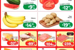Ofertas HEB Precios bajos en frutas y verduras del 7 al 9 de octubre 2025