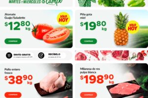 Ofertas Soriana Martes y Miércoles del Campo 14 y 15 de octubre 2025