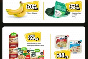 Ofertas Bodega Aurrera Tianguis de frutas y verduras al 13 de noviembre 2025