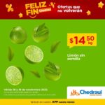 Ofertas Chedraui frutas y verduras 18 y 19 de noviembre 2025 2 chedraui martimiercoles 181125