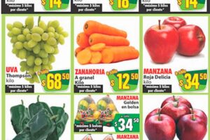 Ofertas Casa Ley Frutas y verduras 9 y 10 de diciembre de 2025