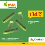 Ofertas Chedraui frutas y verduras 2 y 3 de diciembre 2025 4 chedraui martimiercoles 021225 3