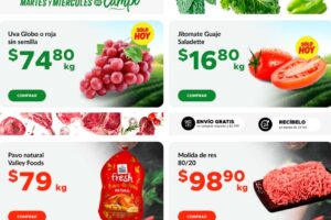 Ofertas Soriana Martes y Miércoles del Campo 23 y 24 de diciembre 2025