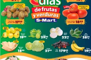 Ofertas S-Mart frutas y verduras del 30 al 31 de diciembre 2025