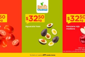 Ofertas Chedraui frutas y verduras 24 y 25 de febrero 2026