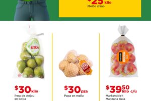 Ofertas Bodega Aurrera Tianguis de frutas y verduras al 26 de marzo 2026