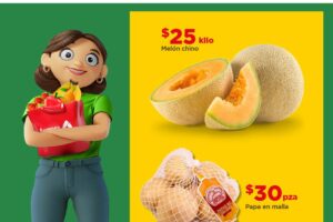 Ofertas Bodega Aurrera Tianguis de frutas y verduras al 2 de abril 2026