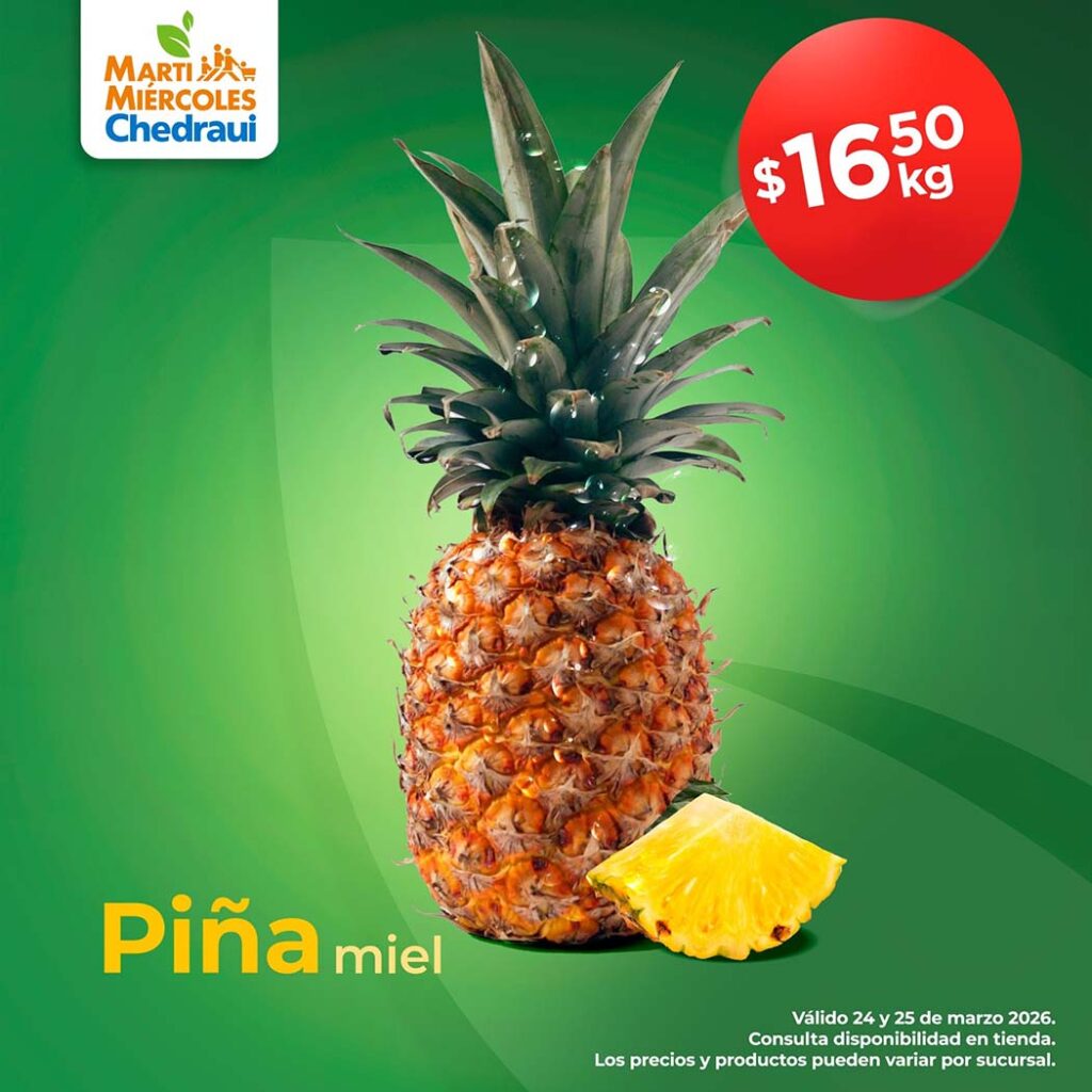 Ofertas Chedraui frutas y verduras 24 y 25 de marzo 2026 3 martimiercoles chedraui 240326 3