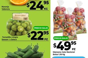 Ofertas HEB frutas y verduras del 12 al 18 de mayo 2026