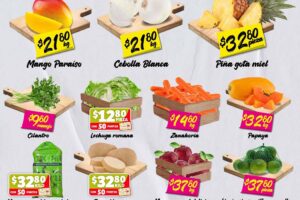 Ofertas Soriana Mercado frutas y verduras del 12 al 14 de mayo 2026