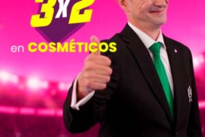 Julio Regalado 2026: 3×2 en cosméticos